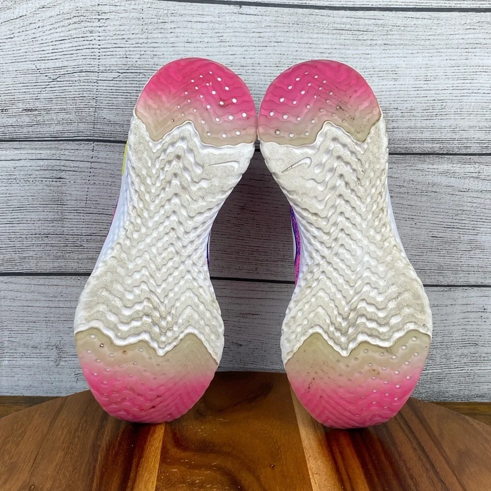 Nike Epic React Flyknit 2 Laser Fuchsia Pink Running Shoe CK0821-600 Women’s 6